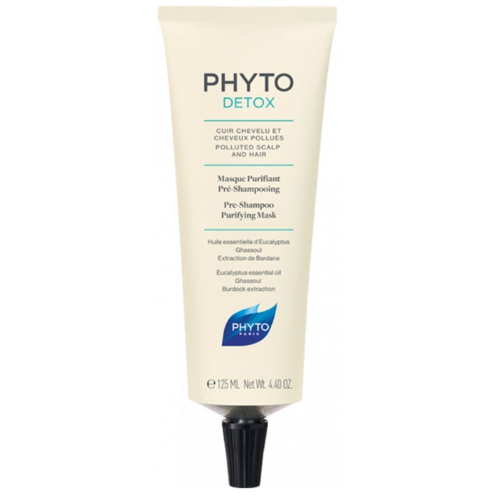 Purifying Pre-Shampoo Mask 125ml Phytodetox Phyto