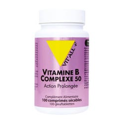 Vit'All+ Vitamins B Complex 50 Prolonged Action 100 tablets