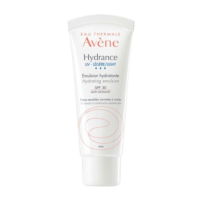 Avène Hydrance Light Emulsion SPF30 Sensitive normal to combination skin 40ml
