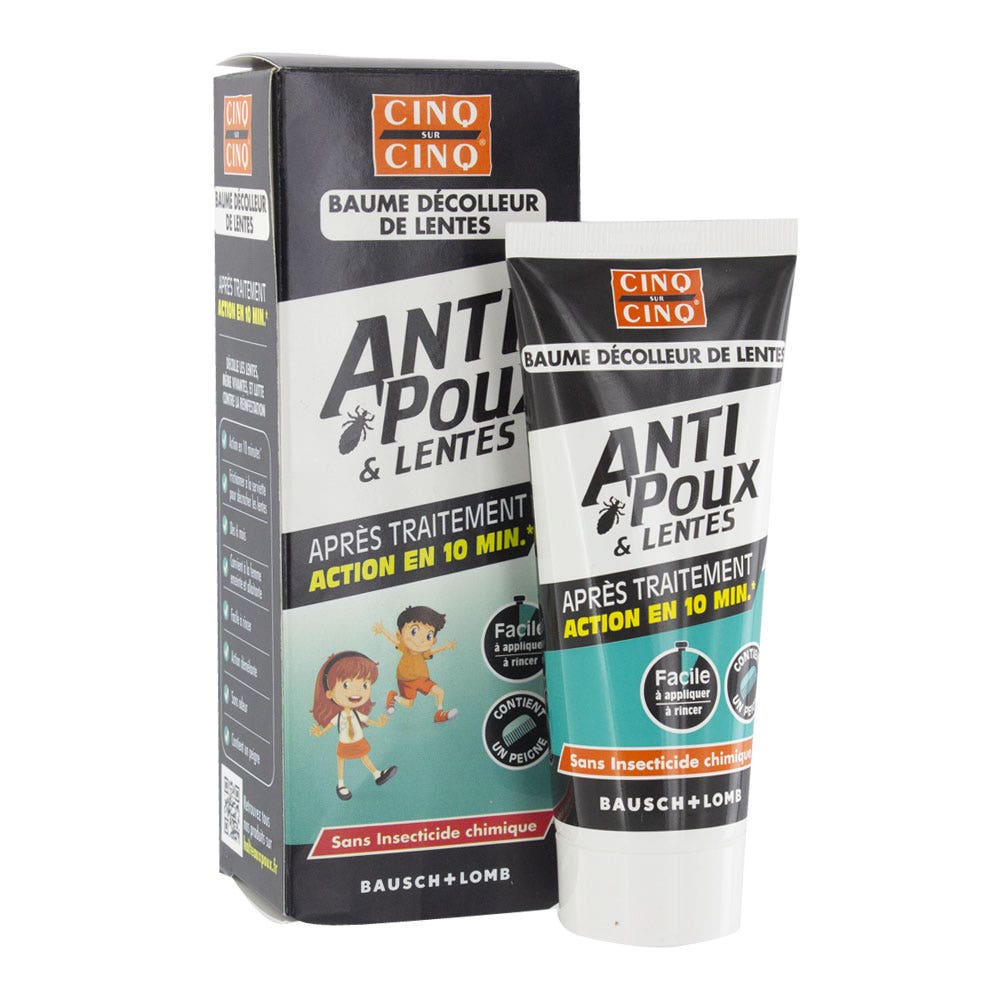Cinq Sur Cinq Lice And Nits Repellent Balm 60ml