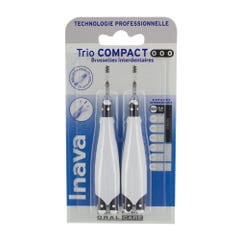 Inava Interdental Brushes 0.6mm Trio Compact