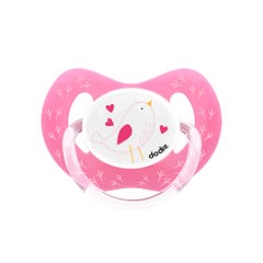 Dodie Physiological Silicone Pacifier With Ring 6 Months And Plus