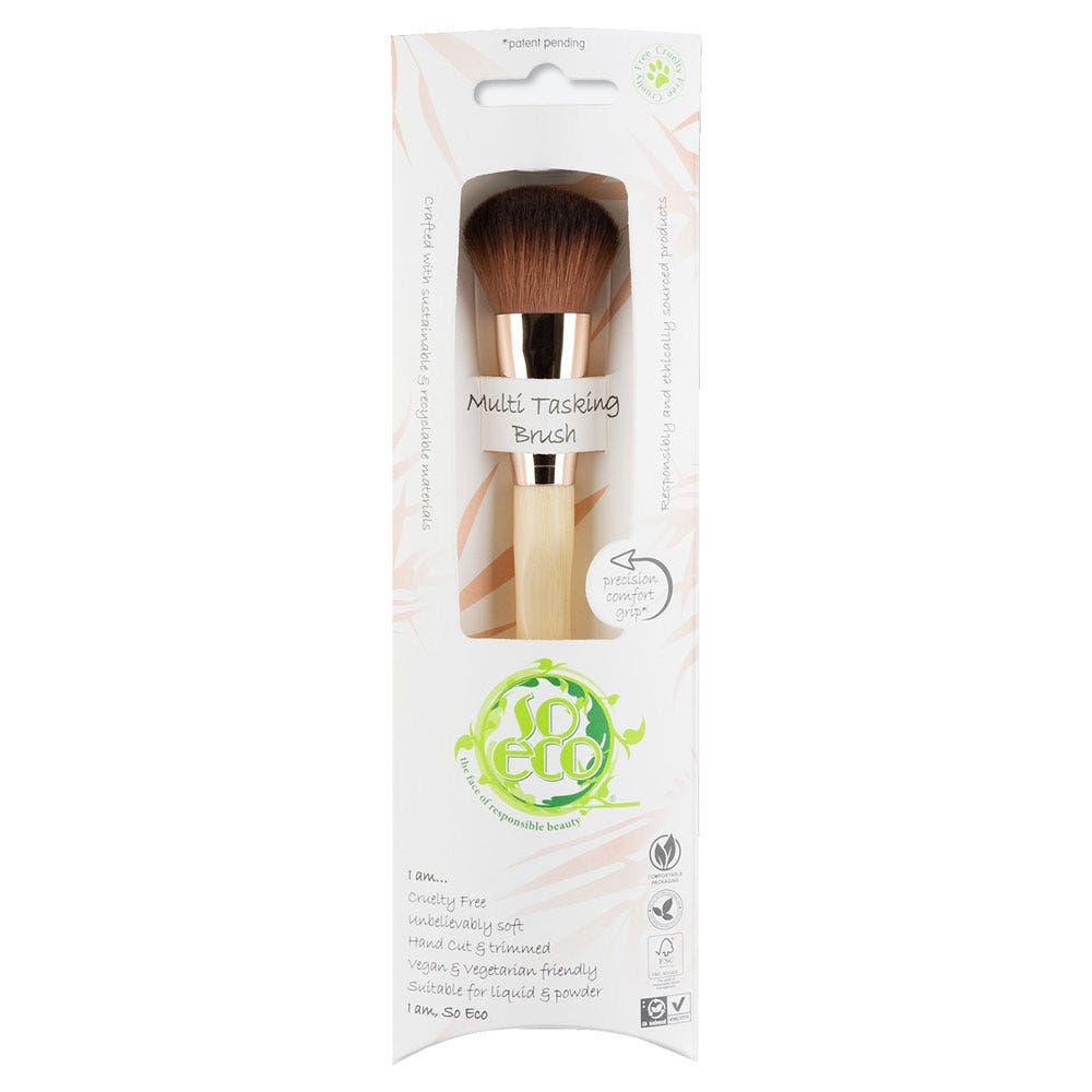 So Eco Powder Brush – Puderpinsel Aus Bambus & Recyceltem Aluminium, Vegan & Tierversuchsfrei