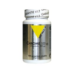 Vit'All+ Chromium 100µg 60 tablets