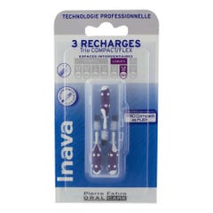 Inava Toothbrush Refills 1.8mm Violet X3