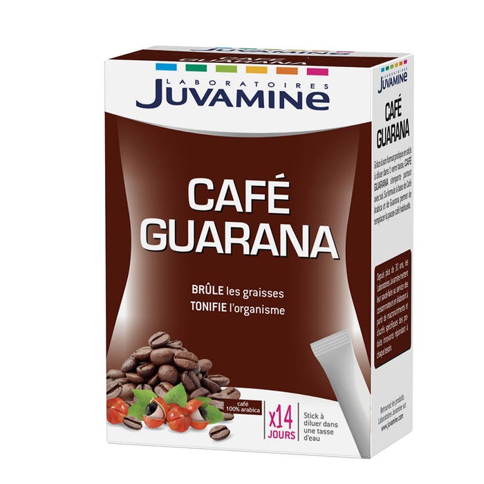 Guarana Coffee X 14 Sticks Juvamine