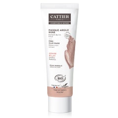 Cattier Clay Face Pink Clay Mask Sensitive Skin Purifying And Clarifying 100ml