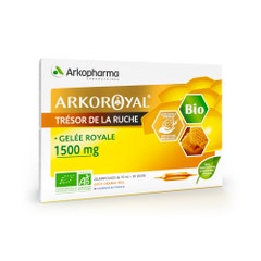 Arkopharma Arkoroyal Arko Royal Organic Jelly 20 Phials 20 Ampoules