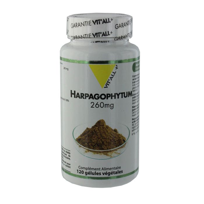 Vit'All+ Harpagophytum 260mg 120 capsules