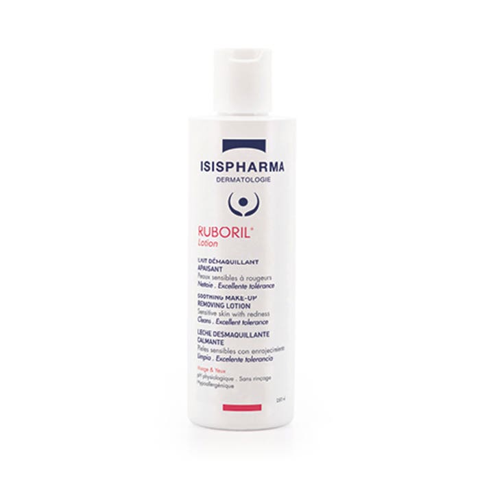 Soothing Cleansing Milk for Sensitive Skin with Redness 250ml Ruboril Isispharma