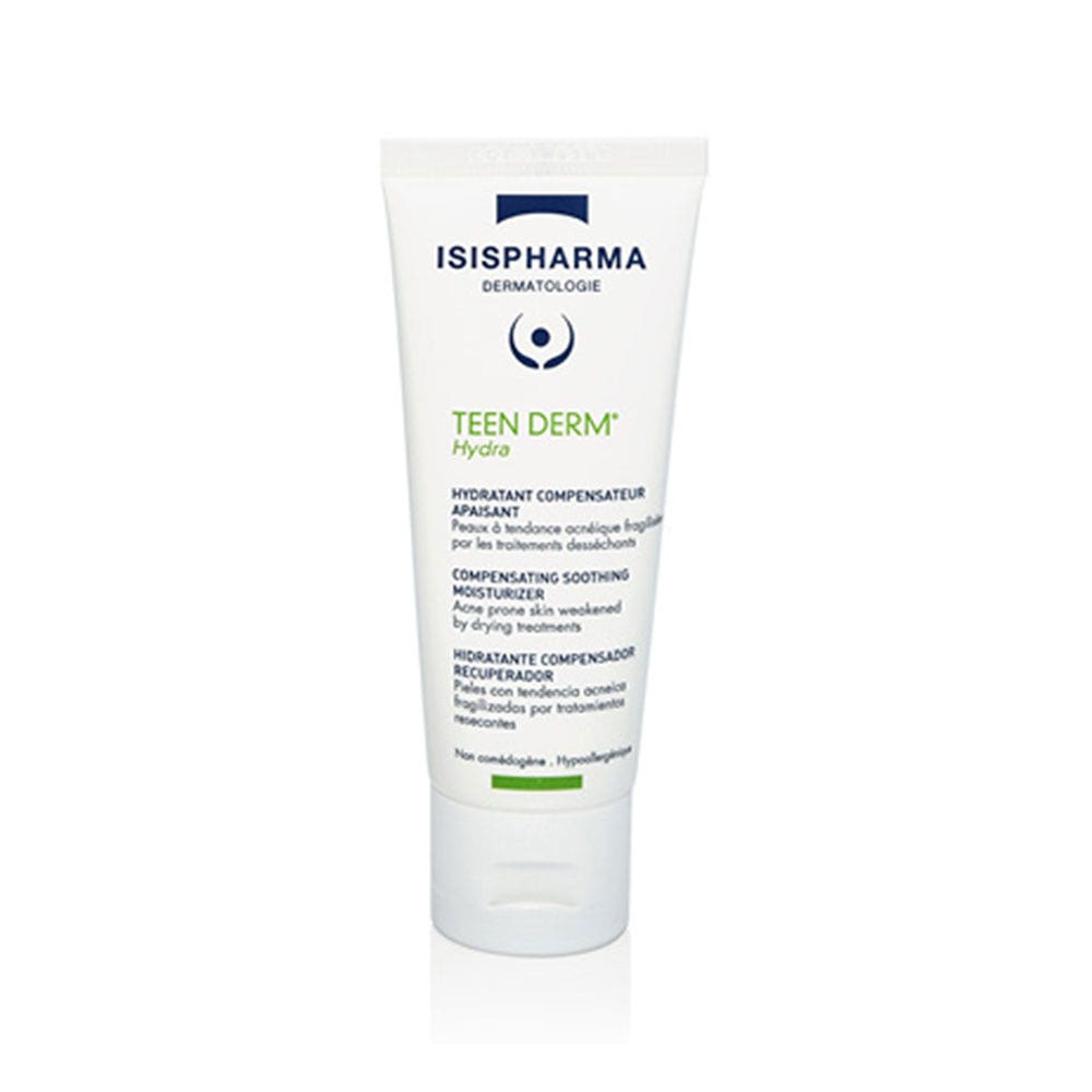 Isispharma Teen Derm Hydrating Soothing Compensator Acne-prone Skin 40ml