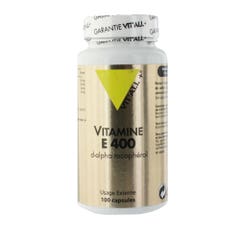 Vit'All+ Vitamin E 400 D-alpha Tocopherol 100 Capsules 100 capsules