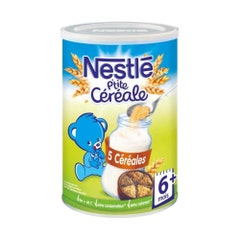 Nestlé P'tite Cereale 5 Cereals From 6 Months 6 Mois Et Plus 415g