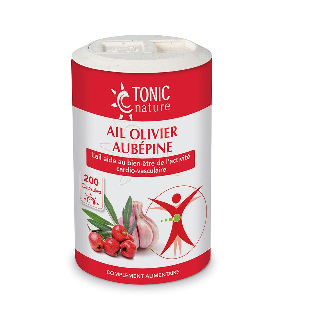 Tonic Nature Garlic Olive Oil 200 Capsules