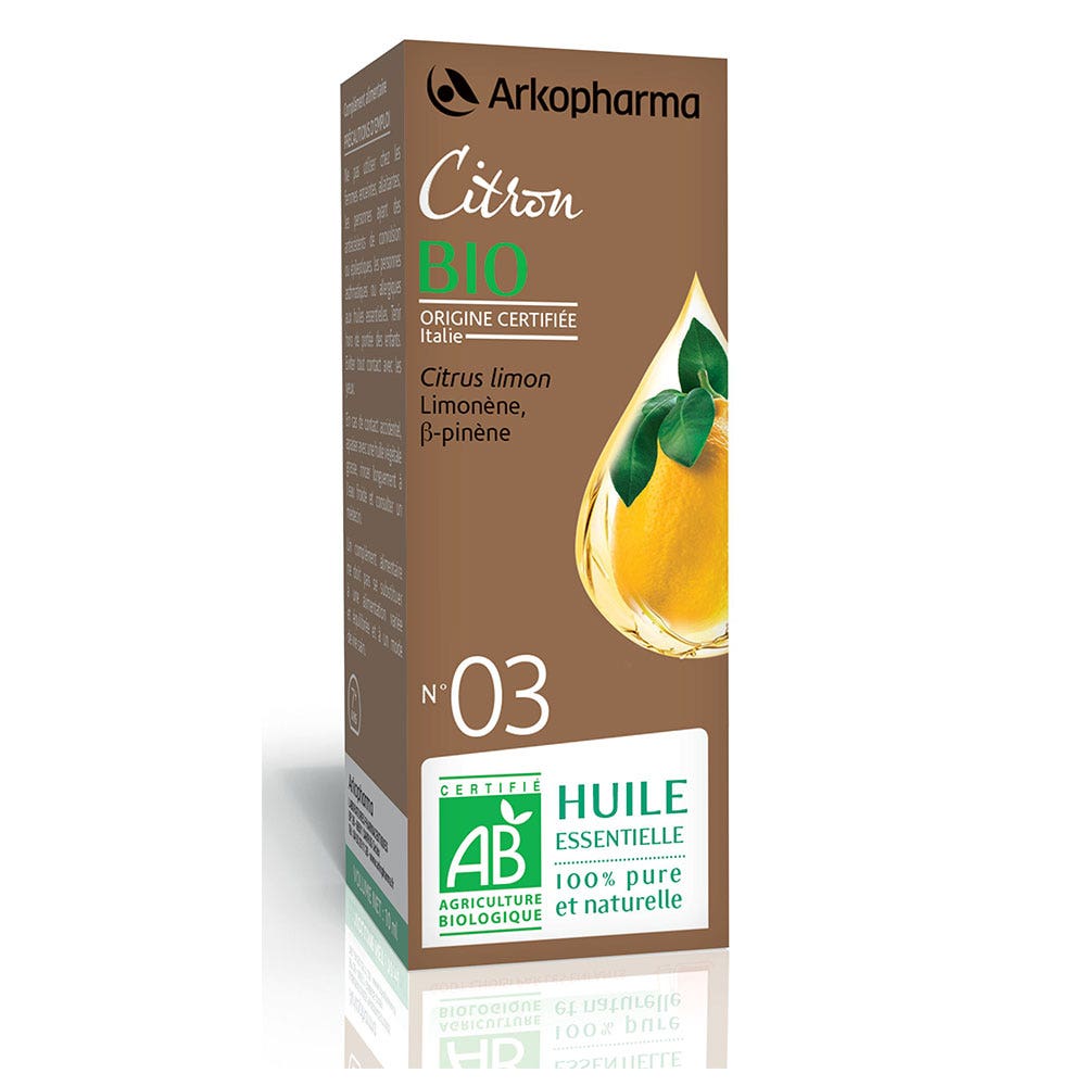 Arkopharma Arkoessential Organic Lemon Essential Oil No.3 10 ml