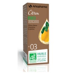 Arkopharma Olfae Essential Oil N°3 Organic Lemon (citrus Limon) 10ml