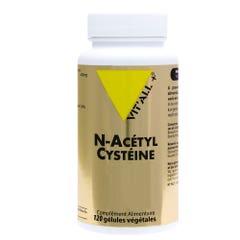 Vit'All+ N-acetyl Cysteine Amino Acid 280mg 120 capsules