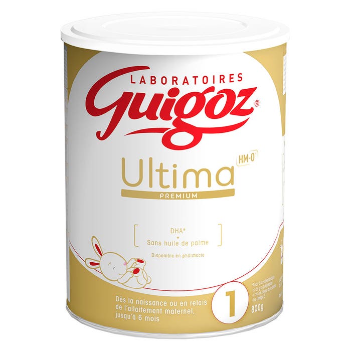 Ultima Premium 1 Formula Milk Dfrom 0 To 6 Months 800g Ultima Premium 1 Dès La Naissance Jusqu'a 6 Mois Guigoz