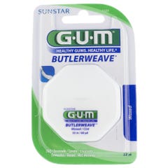 Gum Butlerweave 55 M Waxed Dental Floss