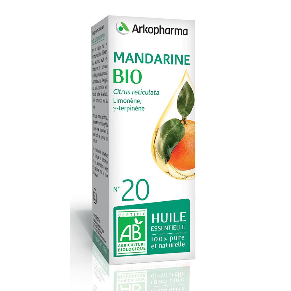 Arkopharma Olfae Essential oil N°20 mandarin organic (citrus Reticulata) 10 ml