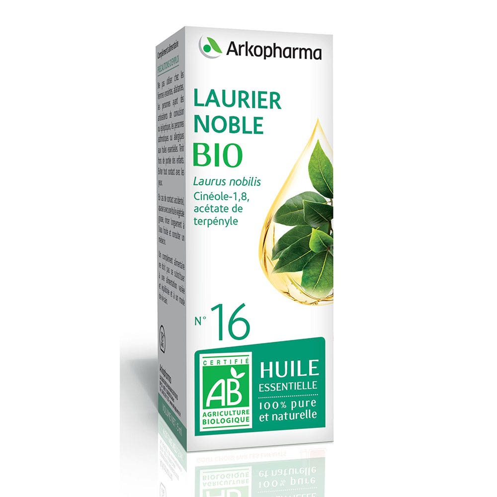 Arkopharma Arkoessential Organic Bay Laurel Essential Oil (laurus Nobilis) 5 ml