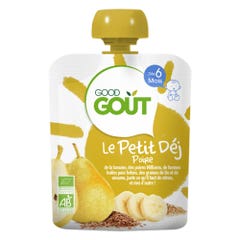 Good Gout Petit Dej Organic Baby Fruit Puree From 6 Months 70g