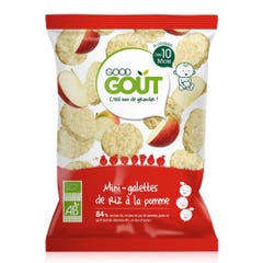 Good Gout Organic Mini Rice Biscuits From 10 Months Dès 10 Mois 40g