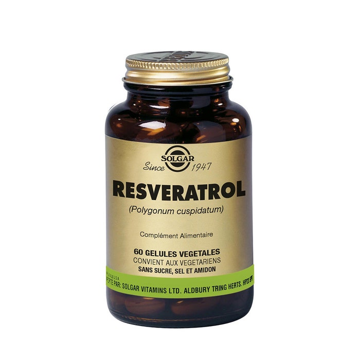 Solgar Resveratrol Antioxydant Cardiovasculaire