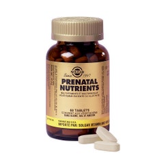 Solgar Solgar Prenatal Nutrients 60 Tablets Maternité Vitamines et Minéraux