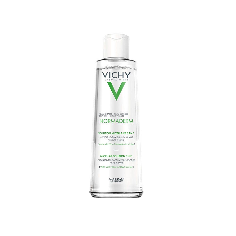 Vichy Normaderm 3 In 1 Micellar Solution Face & Eyes Oily & Sensitive Skin 200ml