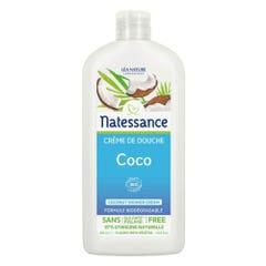Natessance Coco Organic Shower Cream Coconut 250ml