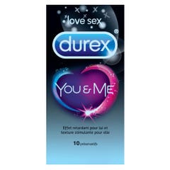 Durex You&Me Condoms X10 You & Me x10