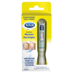Scholl 2 In 1 Solution For Nail Fungus 2en1 - Applicator + 5 Files 3.8ml