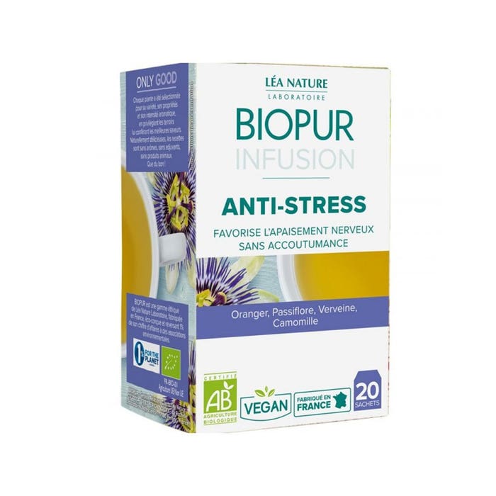 Anti-Stress Infusion 20 tea bags Biopur