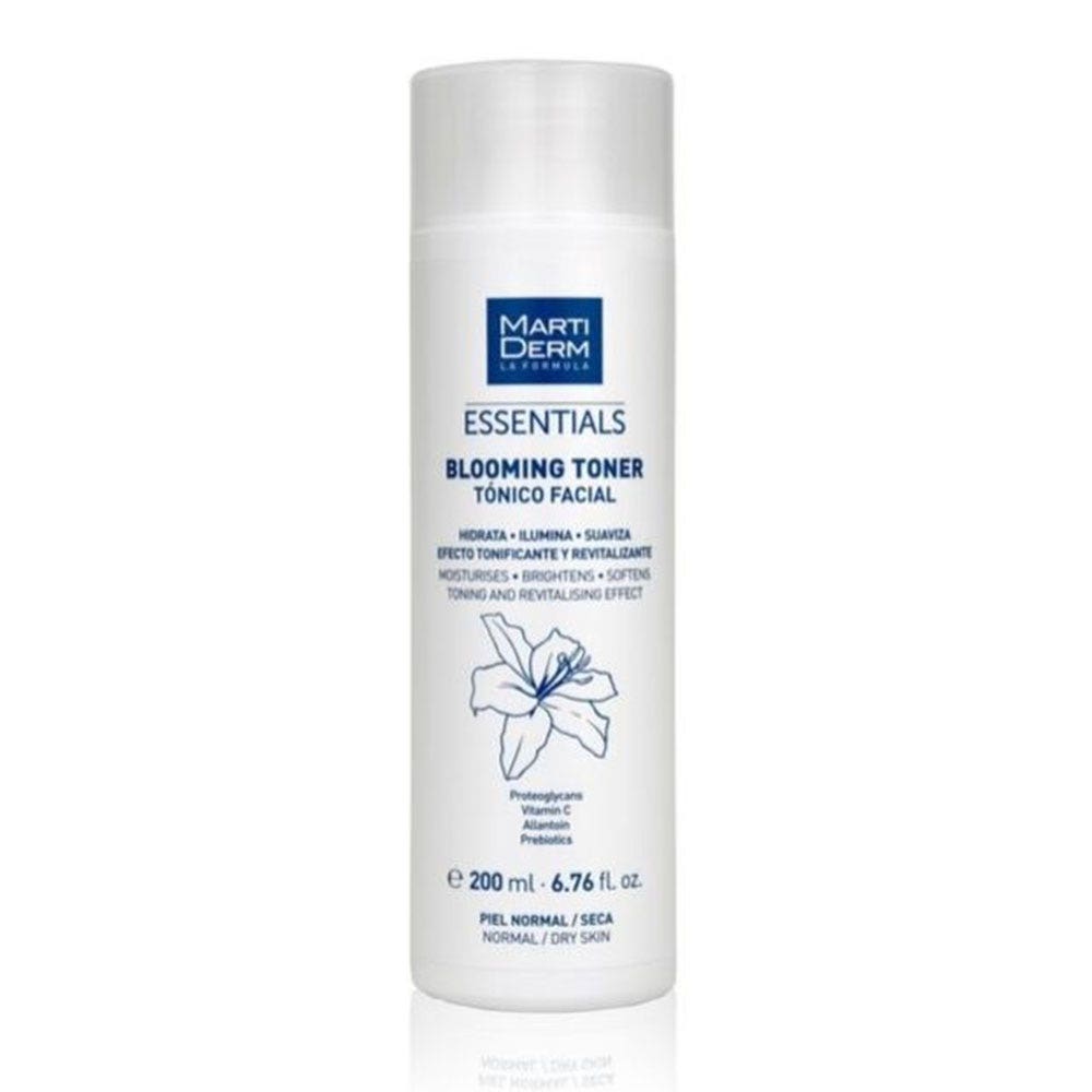 Martiderm Essentials Blooming Toner Normal To Dry Skin Peaux normales à sèches 200ml