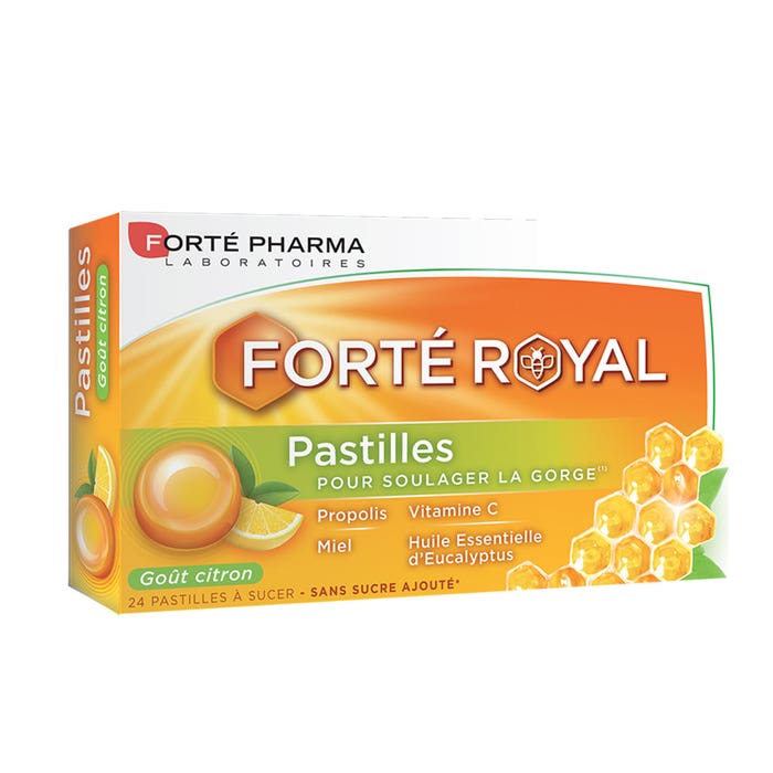 Lemon Pastilles x24 Forté Royal Forté Pharma