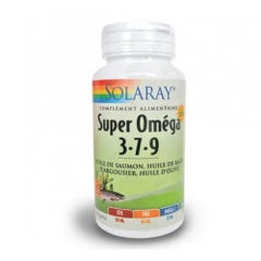 Solaray Super Omegas 3,7,9 With Vitamin D 60 Capsules