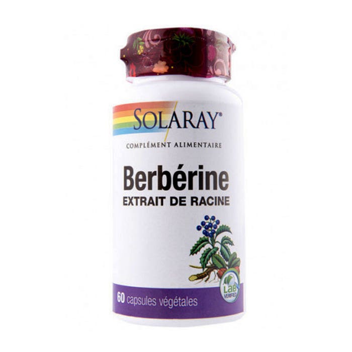 Berberine 60 Capsules Root Extract Solaray