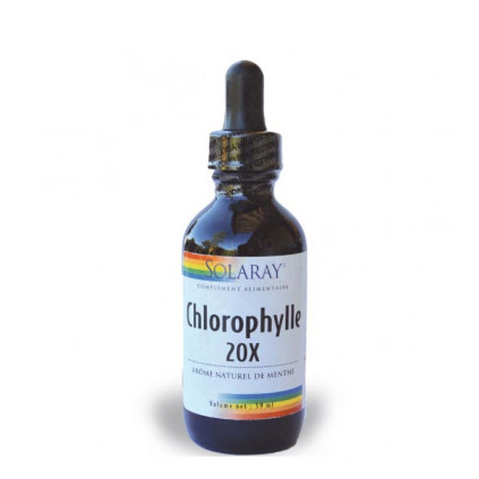 Chlorophyll 20x Liquid 59ml Solaray
