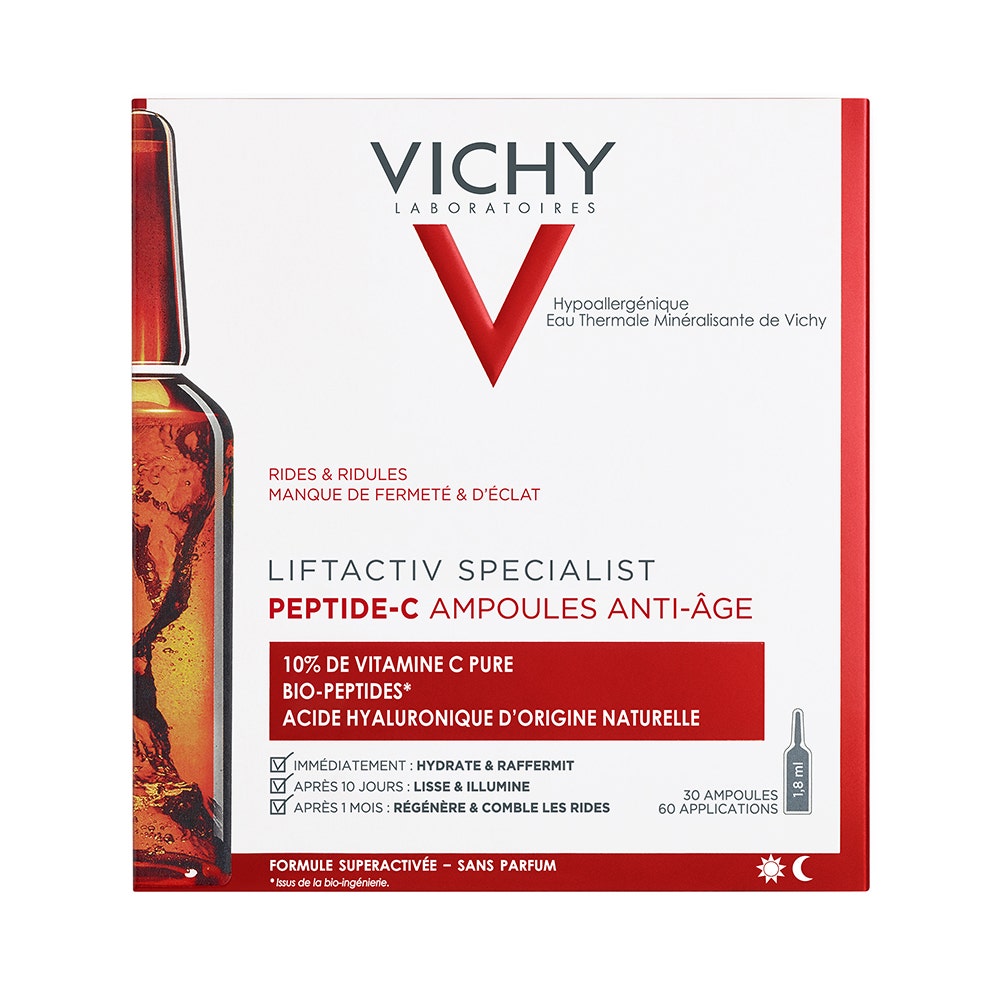 Vichy Liftactiv Specialist Anti-ageing Peptide- C Phials 30x1. 8ml