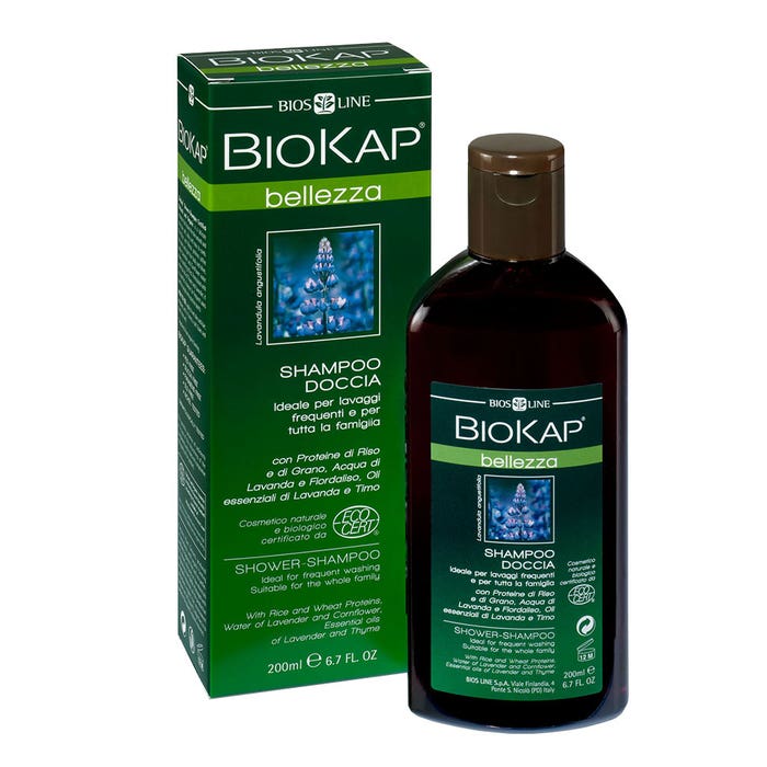 Organic Beauty Shower Shampoo 200ml Biokap