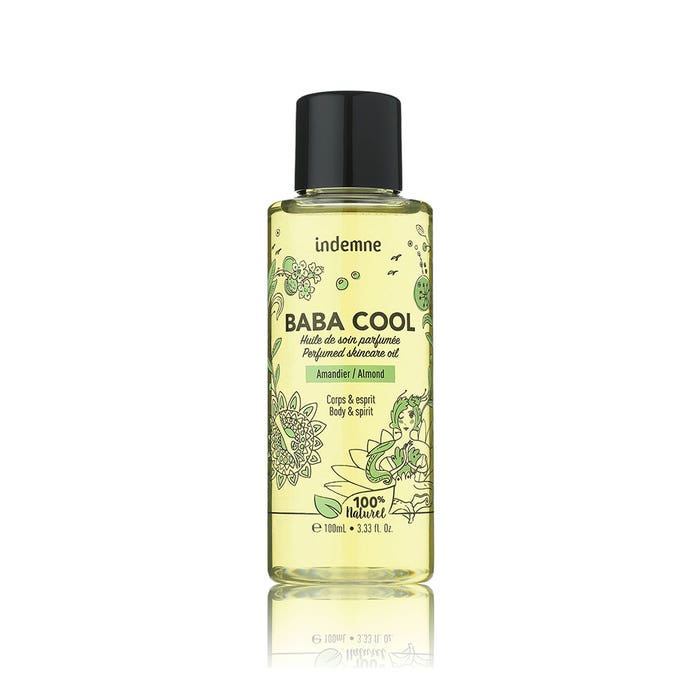 Perfumed skincare oil 100ml Baba-Cool Corps et esprit Indemne
