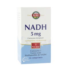 Solaray Nadh 30 Coenzyme Energising Tablets 5mg