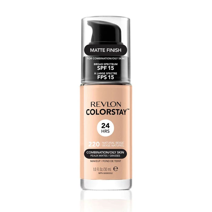 Colorstay Foundation - Combination To Oily Skin Spf15 30ml Revlon