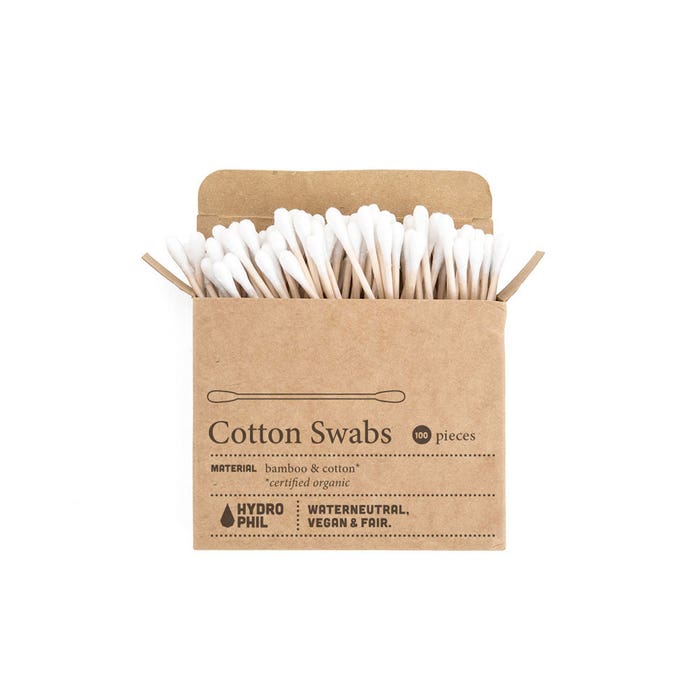 Organic Cotton Swabs X100 Hydrophil