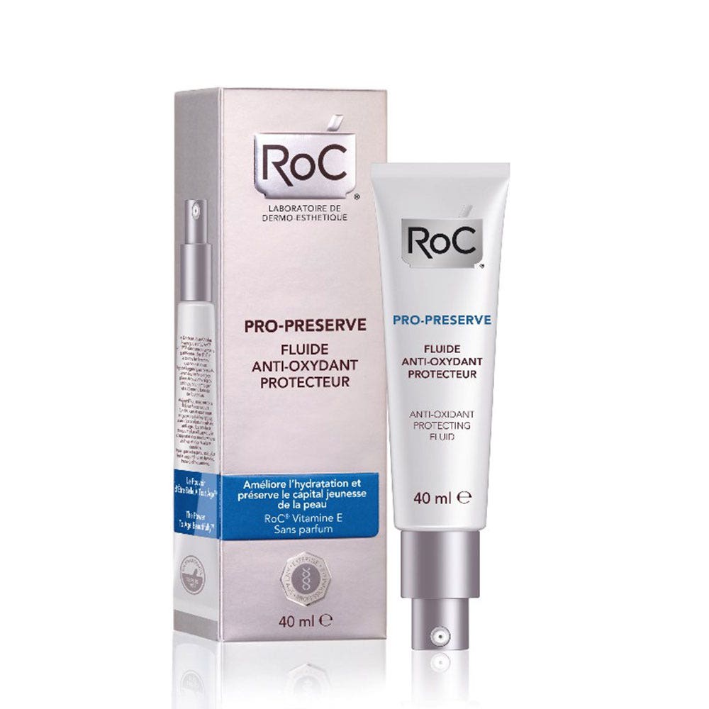 Roc Pro-preserve Antioxidant Protecting Fluid 40ml - Easypara