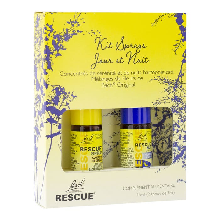 Rescue Day and Night Spray Kit 2x7ml