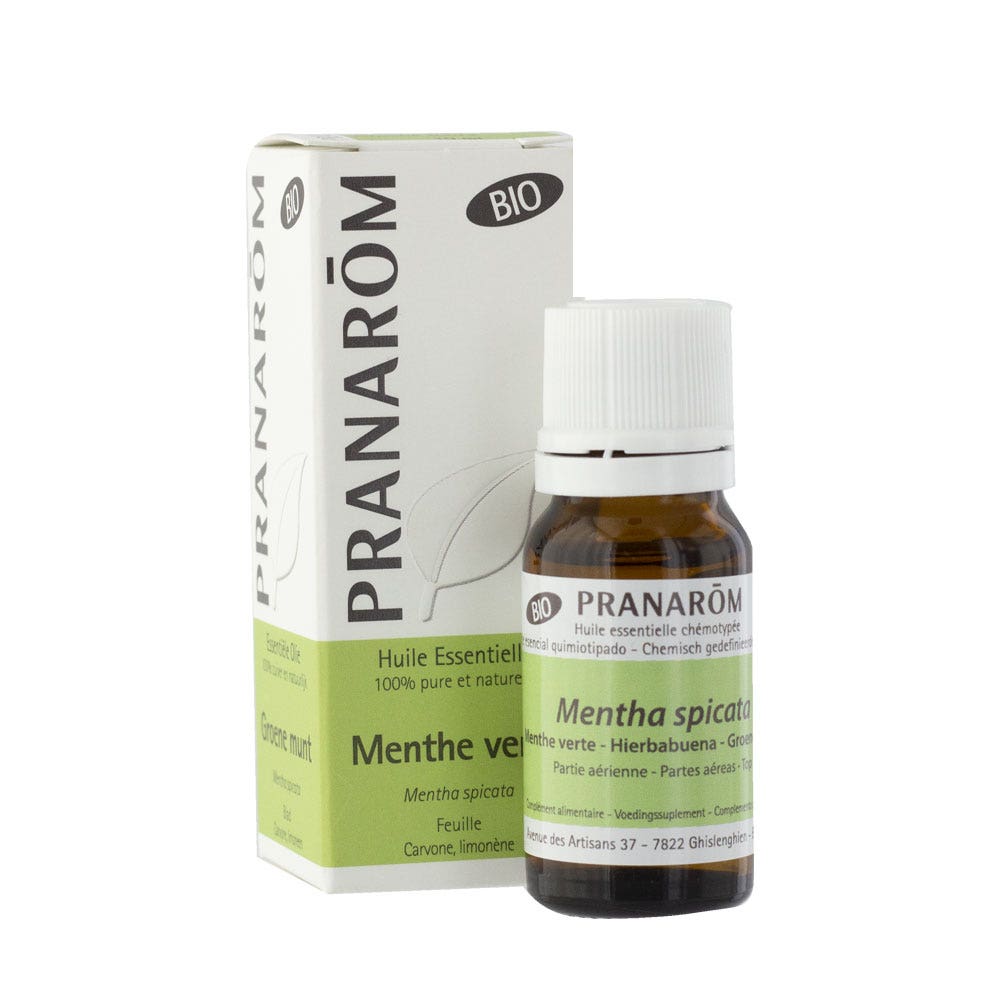 Pranarôm Essential oils Organic Airborne Spearmint Essential Oil 10ml