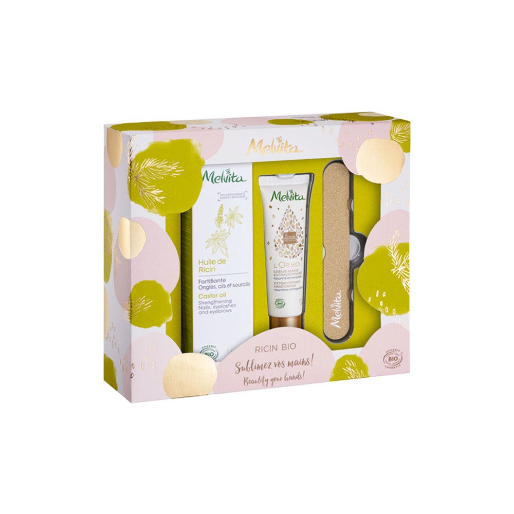 Melvita Sublimez Vos Mains Giftbox Castor Oil Bio 80ml