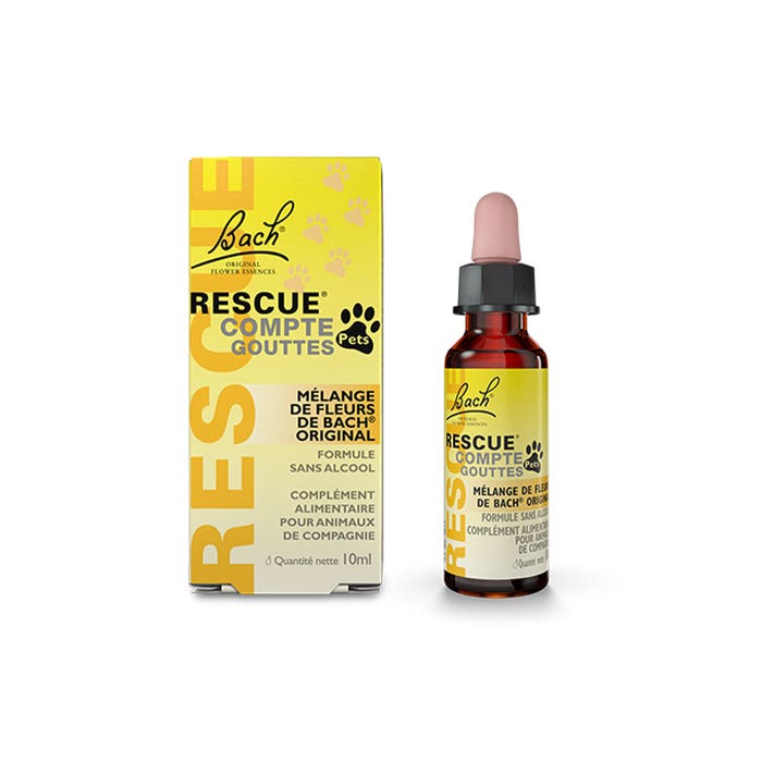 Bach Pets Remedy With Bach Flowers 10ml Rescue® Pets Rescue
